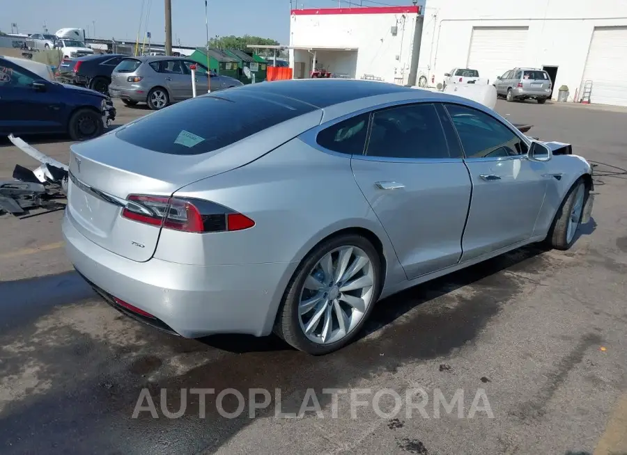 TESLA MODEL S 2018 vin 5YJSA1E24JF256795 from auto auction Iaai