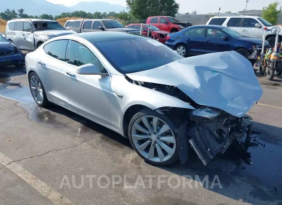 TESLA MODEL S 2018 vin 5YJSA1E24JF256795 from auto auction Iaai