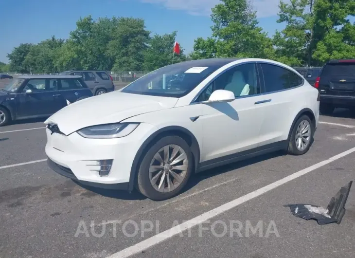 TESLA MODEL X 2018 vin 5YJXCAE26JF121947 from auto auction Iaai