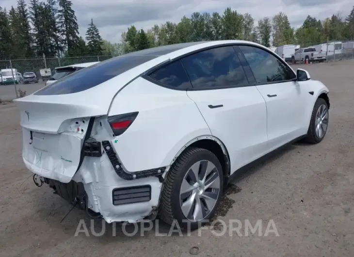 TESLA MODEL Y 2020 vin 5YJYGDEE5LF009177 from auto auction Iaai