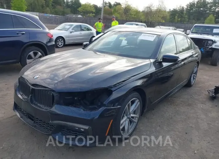 BMW 750I 2019 vin WBA7F2C59KB240748 from auto auction Iaai