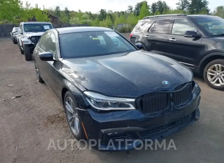 BMW 750I 2019 vin WBA7F2C59KB240748 from auto auction Iaai