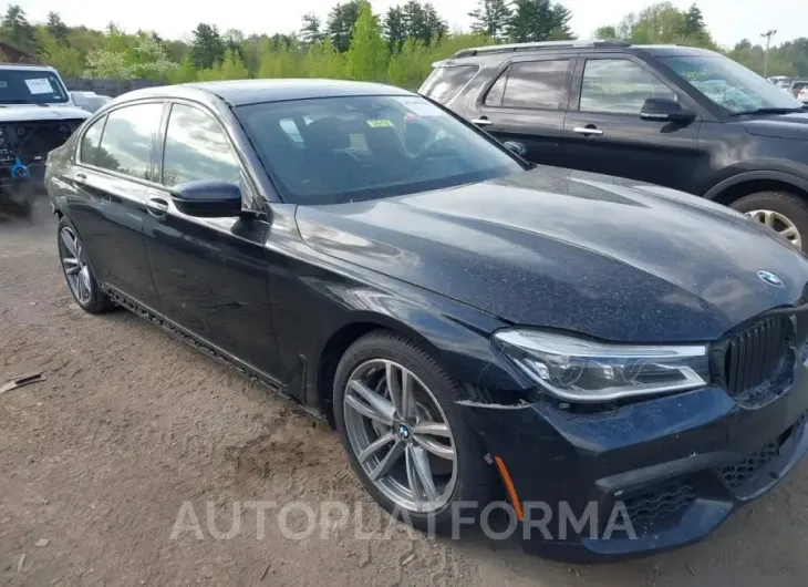 BMW 750I 2019 vin WBA7F2C59KB240748 from auto auction Iaai