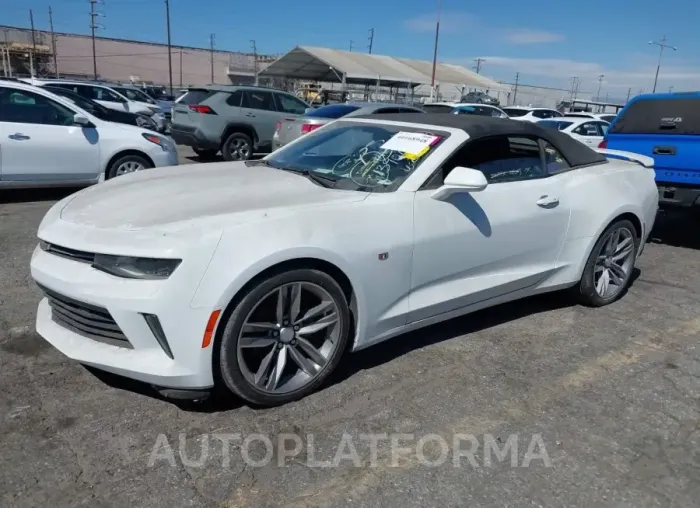 CHEVROLET CAMARO 2017 vin 1G1FB3DX6H0139017 from auto auction Iaai