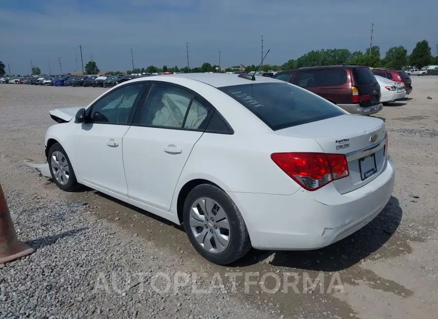 CHEVROLET CRUZE 2015 vin 1G1PA5SH6F7134418 from auto auction Iaai