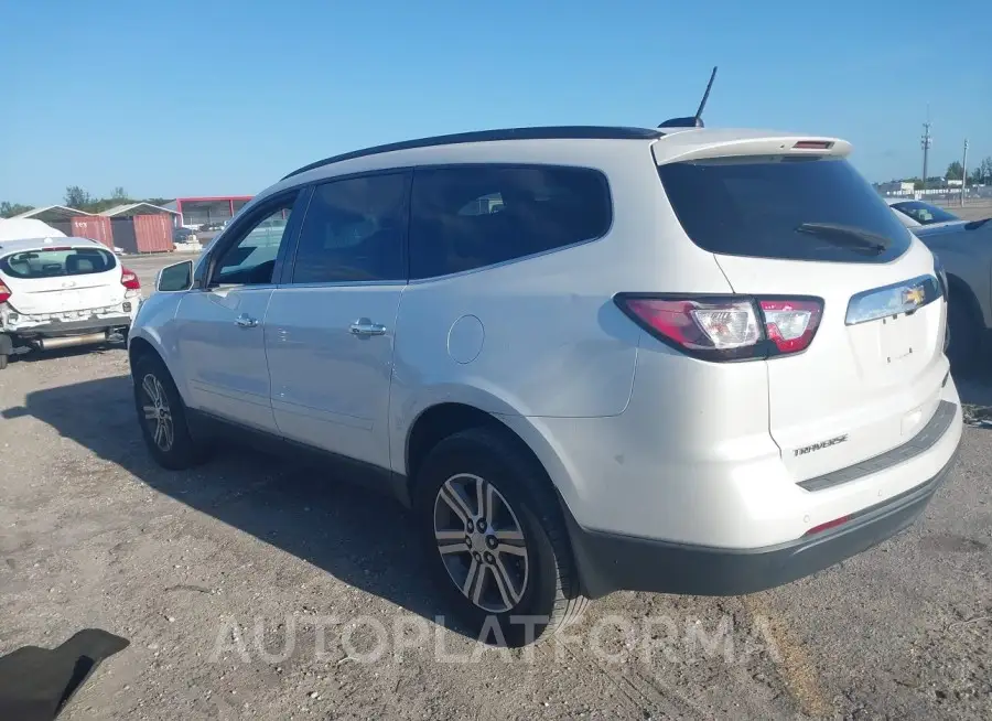 CHEVROLET TRAVERSE 2017 vin 1GNKRHKD8HJ350387 from auto auction Iaai