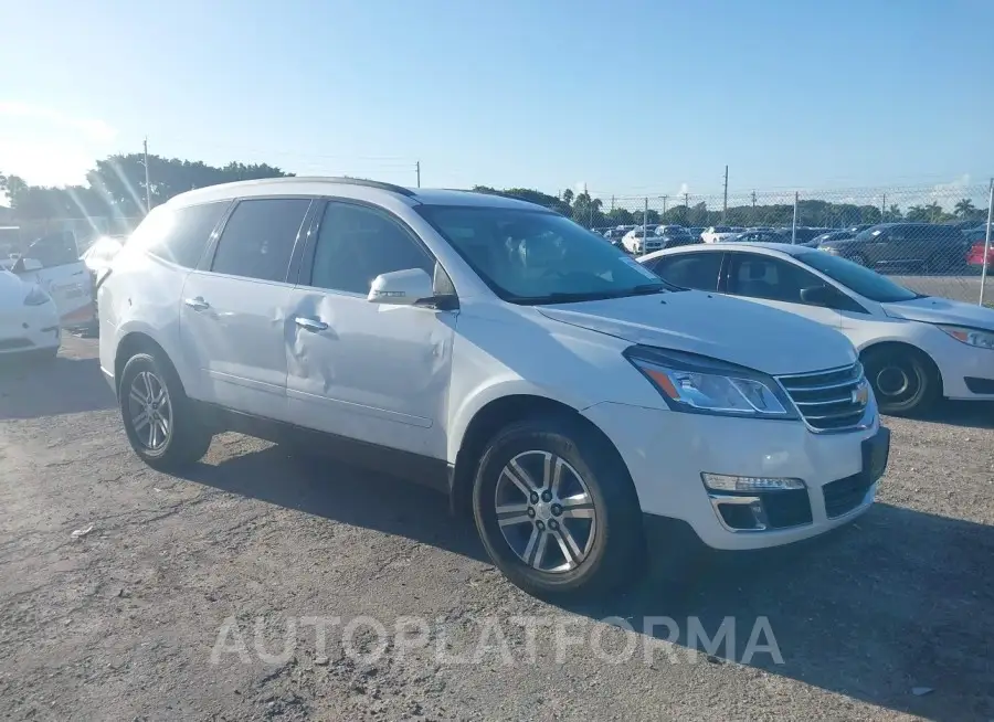 CHEVROLET TRAVERSE 2017 vin 1GNKRHKD8HJ350387 from auto auction Iaai