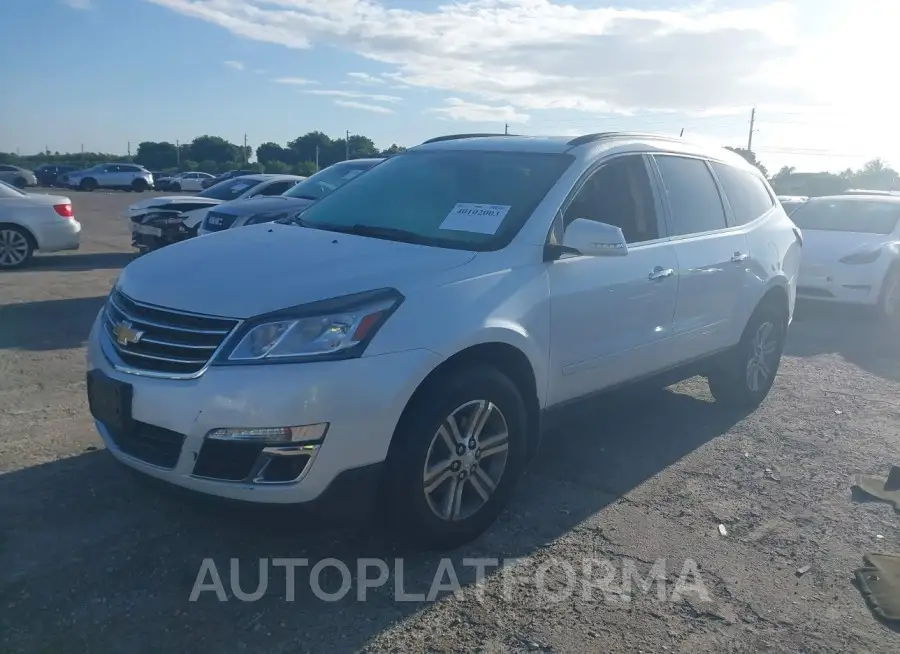 CHEVROLET TRAVERSE 2017 vin 1GNKRHKD8HJ350387 from auto auction Iaai