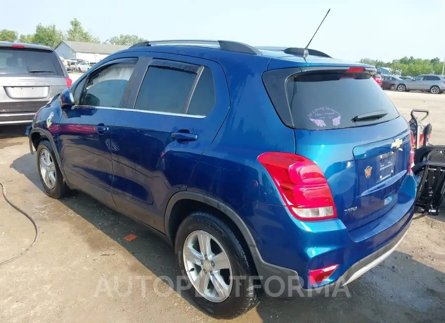 CHEVROLET TRAX 2019 vin 3GNCJLSB1KL401595 from auto auction Iaai