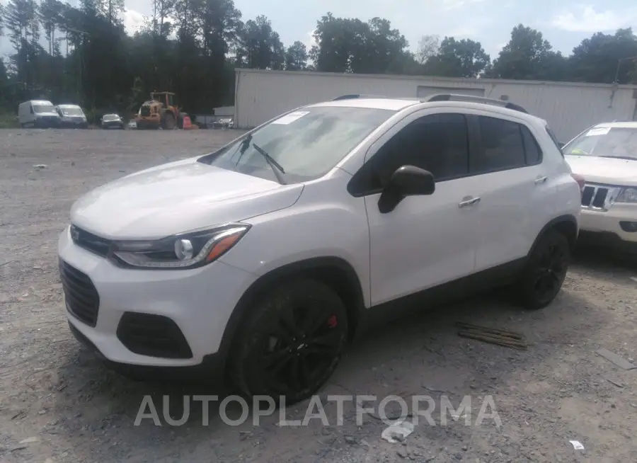 CHEVROLET TRAX 2020 vin 3GNCJPSB2LL125419 from auto auction Iaai