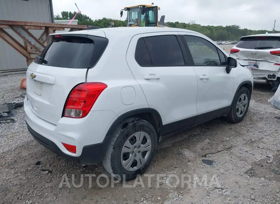 CHEVROLET TRAX 2017 vin KL7CJKSB8HB102812 from auto auction Iaai