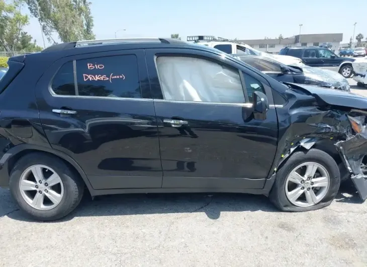 CHEVROLET TRAX 2019 vin KL7CJLSB0KB878512 from auto auction Iaai