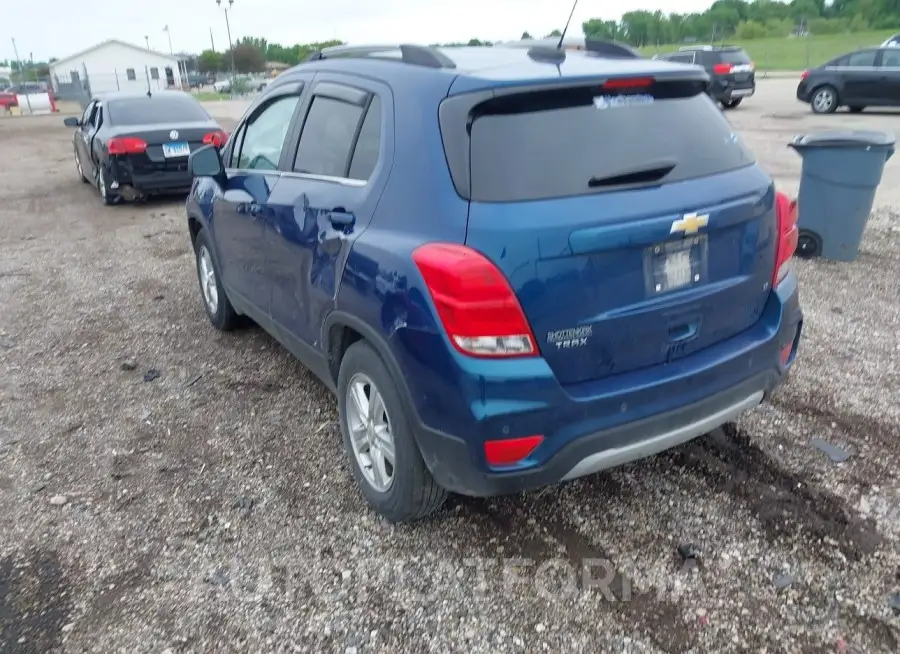 CHEVROLET TRAX 2020 vin KL7CJLSB0LB335503 from auto auction Iaai