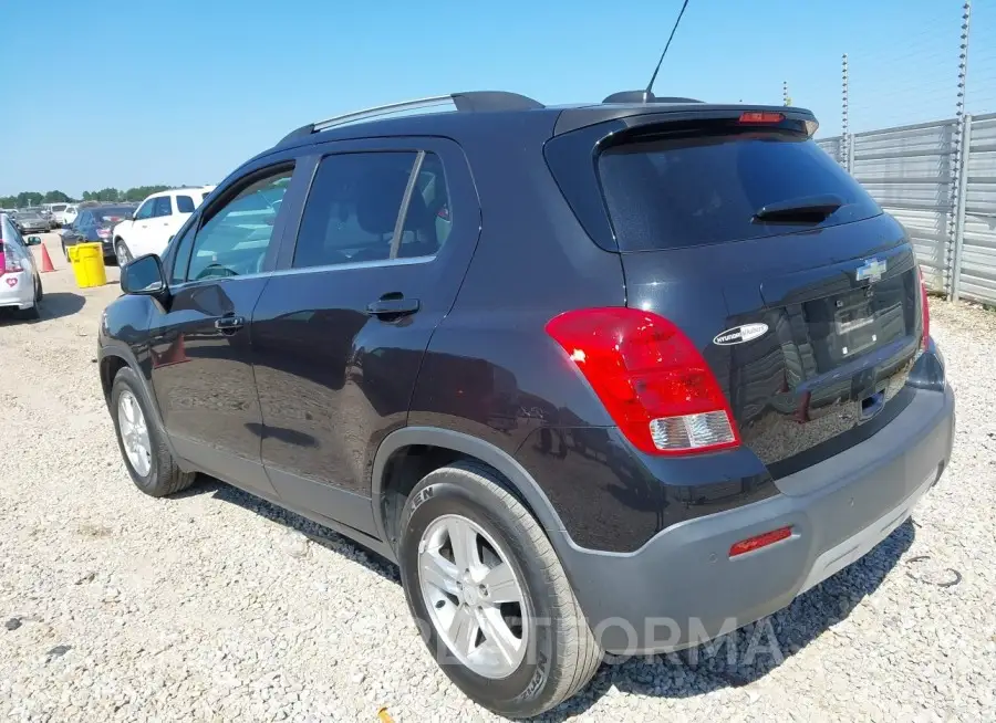 CHEVROLET TRAX 2015 vin KL7CJLSB1FB238895 from auto auction Iaai