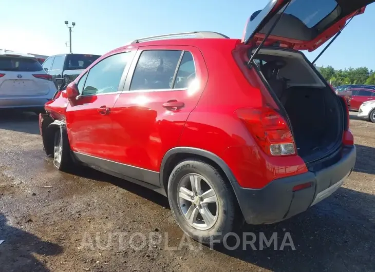 CHEVROLET TRAX 2015 vin KL7CJLSBXFB261981 from auto auction Iaai