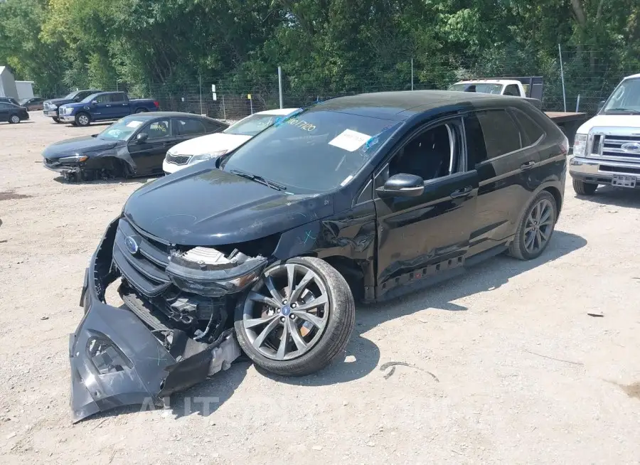 FORD EDGE 2018 vin 2FMPK4AP5JBB99909 from auto auction Iaai