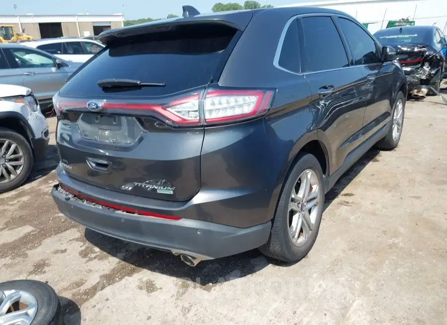 FORD EDGE 2015 vin 2FMTK3K92FBB52143 from auto auction Iaai