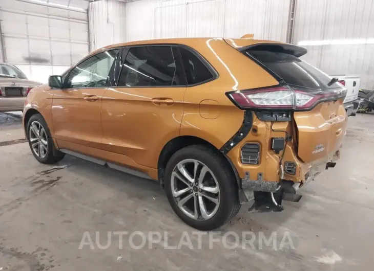 FORD EDGE 2015 vin 2FMTK4AP4FBB15357 from auto auction Iaai