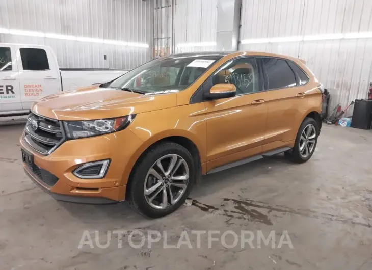 FORD EDGE 2015 vin 2FMTK4AP4FBB15357 from auto auction Iaai