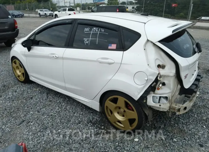 FORD Fiesta 2017 vin 3FADP4GX8HM161489 from auto auction Iaai