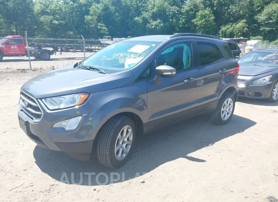 FORD ECOSPORT 2020 vin MAJ6S3GL0LC366460 from auto auction Iaai