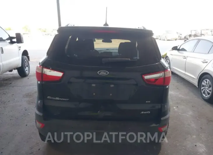 FORD ECOSPORT 2021 vin MAJ6S3GL3MC429567 from auto auction Iaai