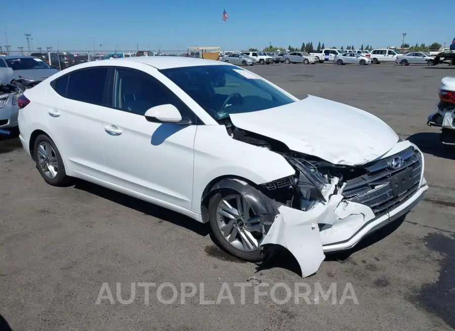 HYUNDAI ELANTRA 2020 vin 5NPD84LF1LH609090 from auto auction Iaai