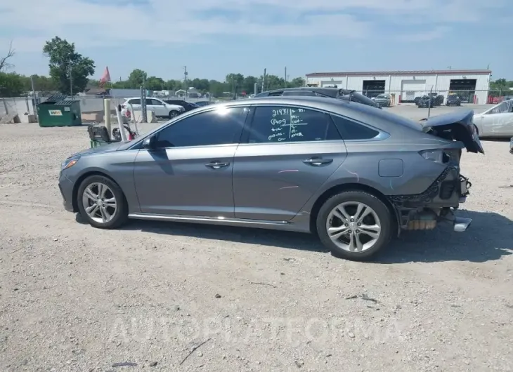 HYUNDAI SONATA 2018 vin 5NPE34AF8JH648651 from auto auction Iaai