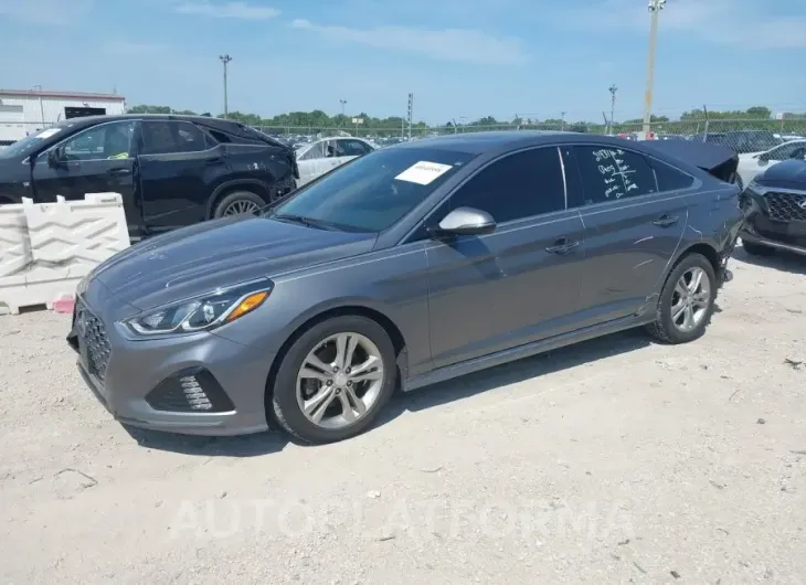 HYUNDAI SONATA 2018 vin 5NPE34AF8JH648651 from auto auction Iaai