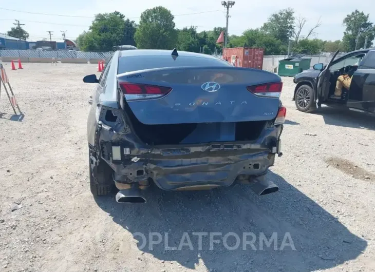 HYUNDAI SONATA 2018 vin 5NPE34AF8JH648651 from auto auction Iaai