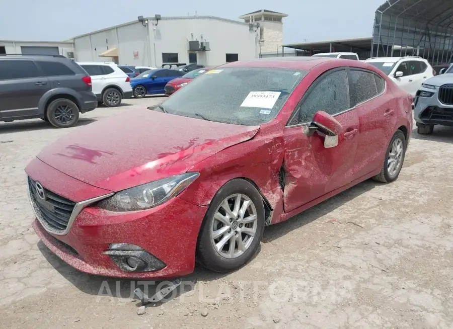 MAZDA MAZDA3 2015 vin 3MZBM1W70FM171857 from auto auction Iaai