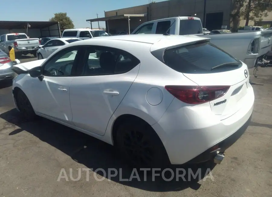 MAZDA 3 2015 vin JM1BM1L75F1245438 from auto auction Iaai