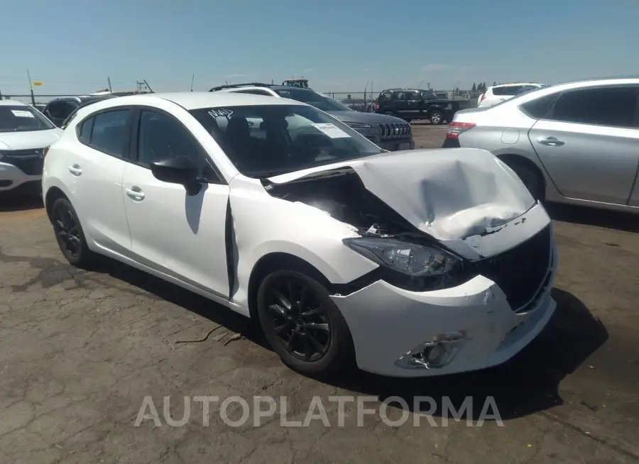 MAZDA 3 2015 vin JM1BM1L75F1245438 from auto auction Iaai