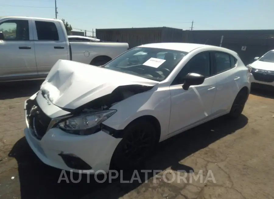 MAZDA 3 2015 vin JM1BM1L75F1245438 from auto auction Iaai