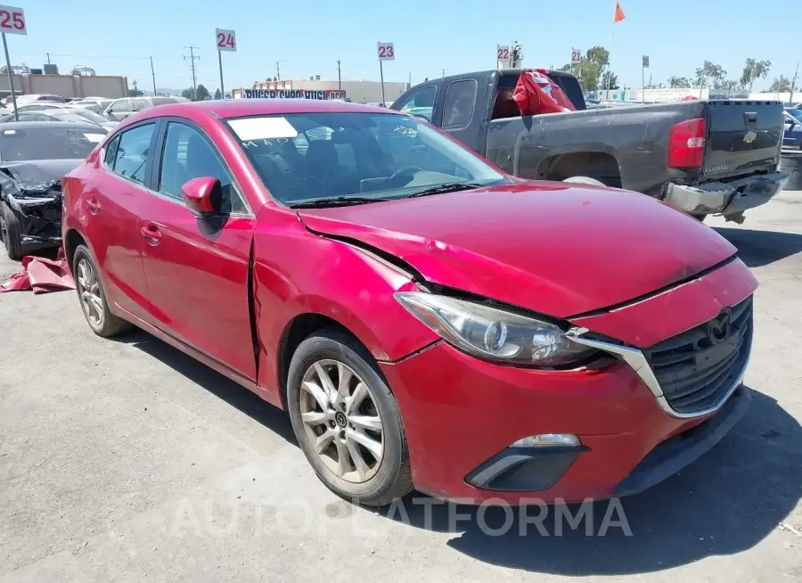 MAZDA MAZDA3 2016 vin JM1BM1U73G1285579 from auto auction Iaai