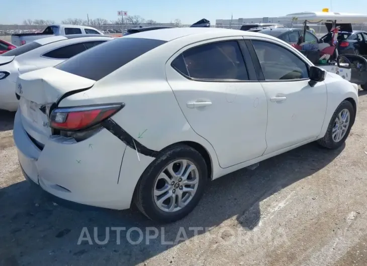 TOYOTA YARIS IA 2018 vin 3MYDLBYV4JY305983 from auto auction Iaai