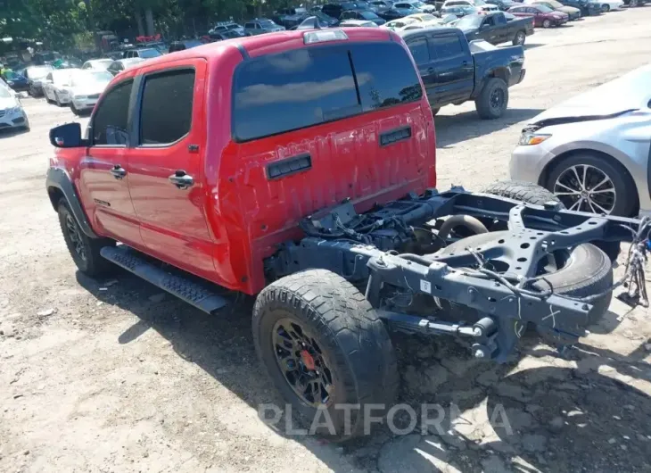 TOYOTA TACOMA 2021 vin 3TMAZ5CN0MM153222 from auto auction Iaai