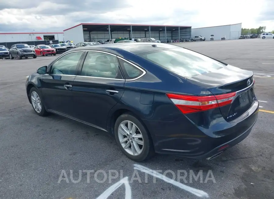 TOYOTA AVALON 2015 vin 4T1BK1EB8FU175225 from auto auction Iaai