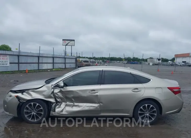 TOYOTA AVALON 2016 vin 4T1BK1EBXGU195767 from auto auction Iaai