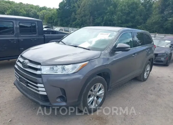 TOYOTA HIGHLANDER 2018 vin 5TDBZRFH0JS902064 from auto auction Iaai