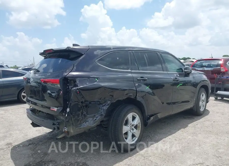 TOYOTA HIGHLANDER 2021 vin 5TDCZRAH9MS056341 from auto auction Iaai