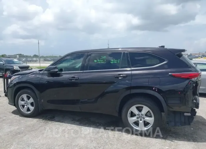 TOYOTA HIGHLANDER 2021 vin 5TDCZRAH9MS056341 from auto auction Iaai