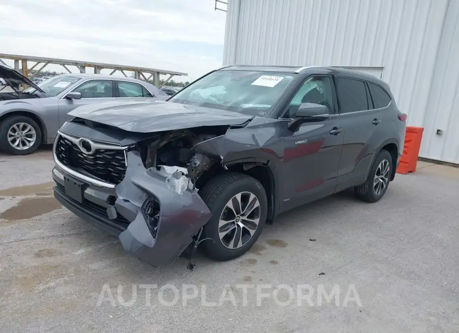 TOYOTA HIGHLANDER 2021 vin 5TDHBRCH4MS025795 from auto auction Iaai