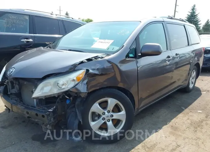 TOYOTA SIENNA 2015 vin 5TDKK3DC3FS565938 from auto auction Iaai