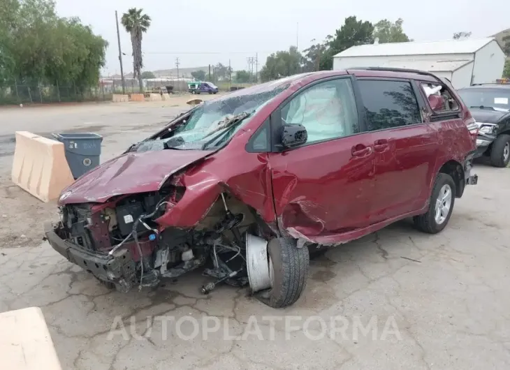 TOYOTA SIENNA 2015 vin 5TDKK3DC6FS536045 from auto auction Iaai