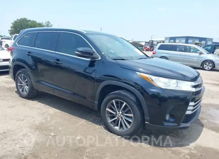 TOYOTA HIGHLANDER 2018 vin 5TDKZRFH8JS283990 from auto auction Iaai