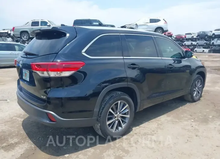 TOYOTA HIGHLANDER 2018 vin 5TDKZRFH8JS283990 from auto auction Iaai