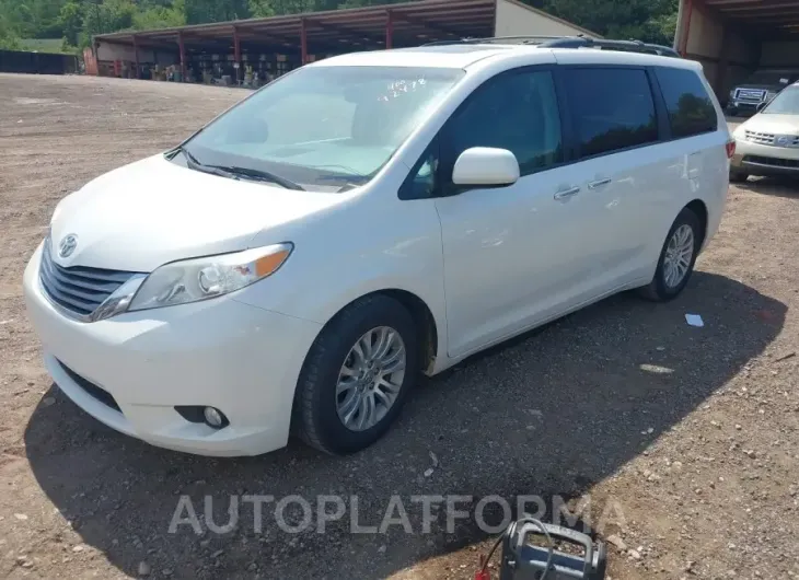 TOYOTA SIENNA 2016 vin 5TDYK3DC5GS720565 from auto auction Iaai