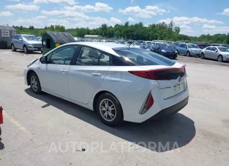 TOYOTA PRIUS PRIME 2021 vin JTDKAMFP5M3186978 from auto auction Iaai