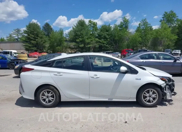 TOYOTA PRIUS PRIME 2021 vin JTDKAMFP5M3186978 from auto auction Iaai